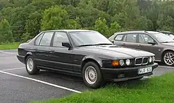 BMW 730i avec huit cylindres
