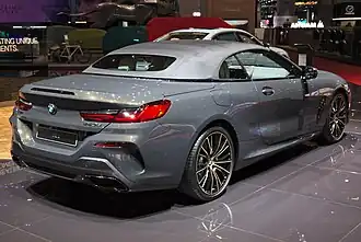 BMW Série 8 II cabriolet.