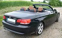 BMW Série 3 cabriolet (2007–2010).
