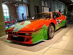 BMW M1 ayant participé à l'édition 1979.