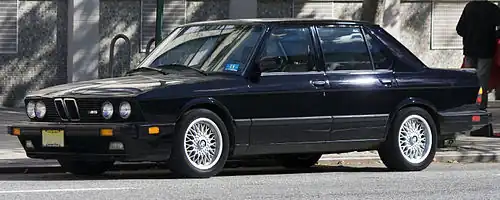 BMW M5 nord-américaine (1986)