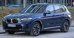 BMW iX3 relifté (depuis 09/2021).