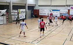 Photo d'un match du championnat