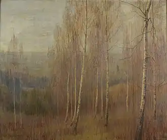 Les Bouleaux. Hiver, Reims musée des Beaux-Arts