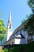 Bonaduz: photo extérieure de l'église catholique