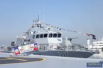 illustration de BRP Laurence Narag