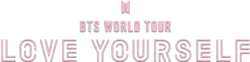 Description de l'image BTS World Tour Love Yourself logo.png.