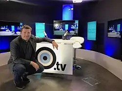 Benjamin Vincent sur le plateau de OUATCH