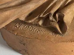 signature de Clodion (sculpteur)