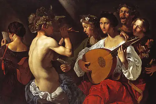 Concert bachique, v. 1625-1630, Dallas Museum of Art.