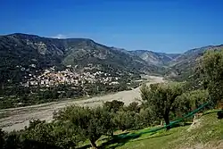 Fiumara Melito aux abords du village de Bagaladi.