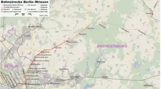 Voir la carte de la ligne.