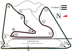 Circuit de Grand Prix (5,412&nbsp;km)