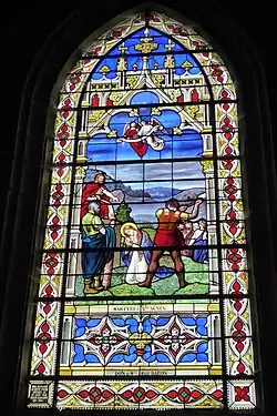 Martyre de Sainte-Agnès.