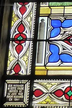 Cartouche de la baie 8.