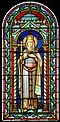 Baie 12, vitrail, église de Saint-Donat à Saint-Point
