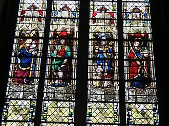 Photo de la baie 44 figurant des saints