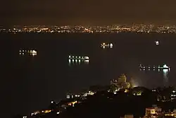 La Baie d'Alger depuis notre dame d'Afrique