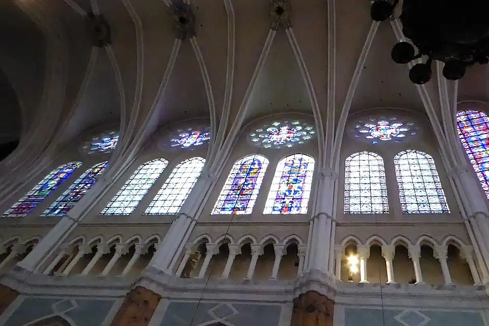 Baies 113, 111, 109 et 107 (de gauche à droite).