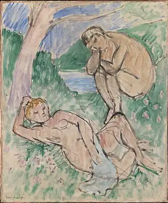 Baigneurs, 1907 – Statens Museum for Kunst, Copenhague.
