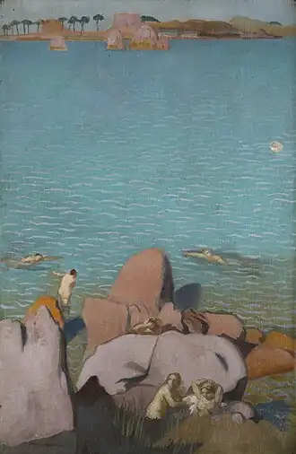 Maurice Denis, Baigneuses à Port-Blanc, 1925.