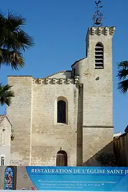 Restauration de l'église en 2013.