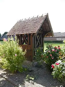 Puits traditionnel reconstitué.