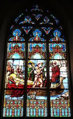 Funérailles de Saint-Melaine.