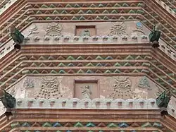 Décoration de la pagode occidentale