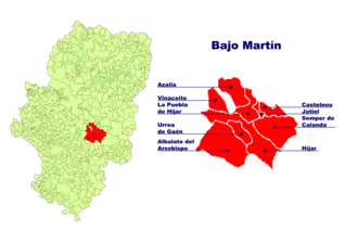 Localisation de Bajo Martín