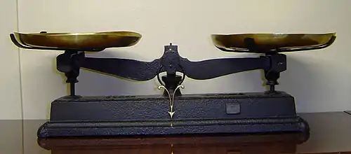 Balance Roberval v. 1800.