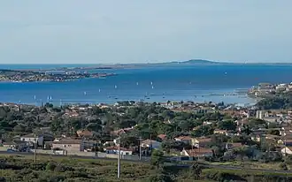 Balaruc-les-Bains sur la côte.