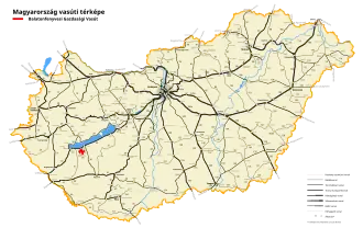 Image illustrative de l’article Ligne économique de Balatonfenyves