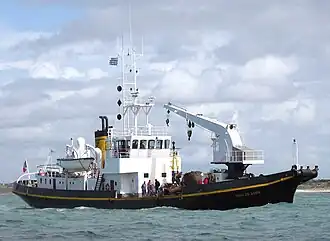 Le baliseur océanique ancienne génération Charles Babin