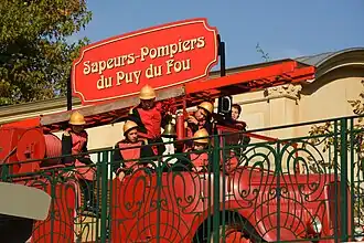 Le Ballet des sapeurs.