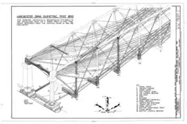 Vue isométrique du Winchester span