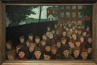 Ouvrières, Hans Baluschek, 1900.