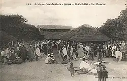 Le marché de Bamako.