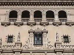 Le bâtiment du siège de Banco Hipotecario Nacional.