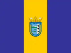 Drapeau de Futronoville et commune du Chili