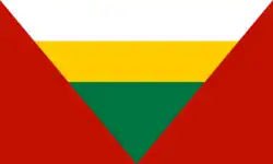 Drapeau de District de Poroy