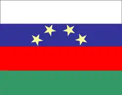 Drapeau de Nueva Bolivia