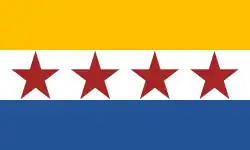 Drapeau de Indígena Bolivariano Guajira