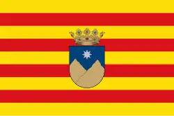 Drapeau de La Vall d'Ebo