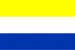 Drapeau de Panguipulliville et commune du Chili