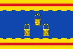Drapeau de Pozuelo de Aragón