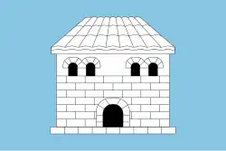 Drapeau de La Baronia de Rialb