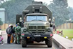 Système de boulangerie mobile de campagne de l'armée bangladaise avec ZIL-131
