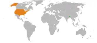 Bangladesh et États-Unis