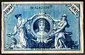 100&nbsp;marks type 1908 (verso).